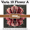 Crealies Varia Stansen No.13 3D Bloem A (CLVAR13)