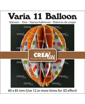 Crealies Varia Stansen No.11 3D Ballon (CLVAR11)