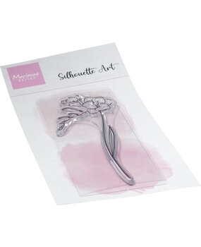 Marianne Design Clear Stamps Silhouette Art Freesia (CS1158) (DISCONTINUED)
