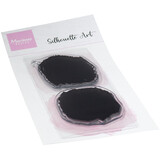 Marianne Design Clear Stamps Silhouette Art Stains (CS1163) (DISCONTINUED)