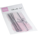 Marianne Design Clear Stamps Silhouette Art Twines (CS1162) (DISCONTINUED)