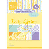 Marianne Design Pretty Papers Bloc A4 Early Spring (PK9186) (DISCONTINUED)