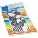 Marianne Design Craftable Punch Die XL Eggs (CR1646) (DISCONTINUED)