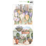 Marianne Design Decoupage Sheet Mattie's Mooiste Spring Garden XL (MB0214) (DISCONTINUED)