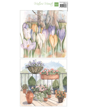 Marianne Design Decoupage Sheet Mattie's Mooiste Spring Garden XL (MB0214) (DISCONTINUED)