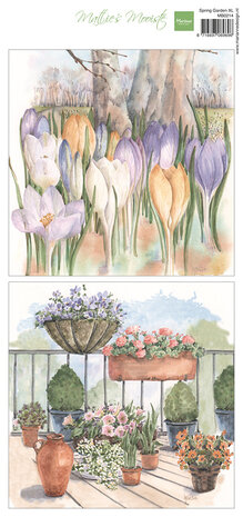 Marianne Design Decoupage Sheet Mattie's Mooiste Spring Garden XL (MB0214) (DISCONTINUED) Marianne Design Decoupage Sheet Mattie's Mooiste Spring Garden XL (MB0214) (DISCONTINUED)