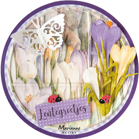 Marianne Design Decoupage Sheet Mattie's Mooiste Spring Garden XL (MB0214) (DISCONTINUED) Marianne Design Decoupage Sheet Mattie's Mooiste Spring Garden XL (MB0214) (DISCONTINUED)