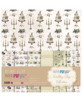 Papers For You Wedding Day Vellum Paper Pack (6pcs) (PFY-12695) (DISCONTINUED)