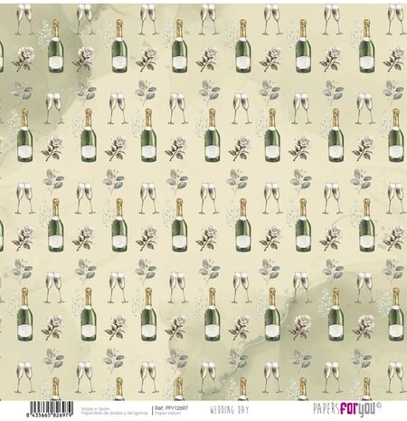 Papers For You Wedding Day Vellum Paper Pack (6pcs) (PFY-12695) (DISCONTINUED)