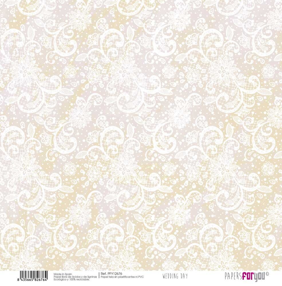 Papers For You Wedding Day Canvas Scrap Pack (8pcs) (PFY-12675) (DISCONTINUED) Papers For You Wedding Day Canvas Scrap Pack (8pcs) (PFY-12675) (DISCONTINUED)