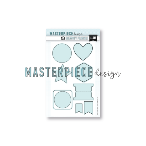 Masterpiece Design Memory Planner Die-Set Simple Mini Shapes (MP202209) (OUTLET) Masterpiece Design Memory Planner Die-Set Simple Mini Shapes (MP202209) (OUTLET)