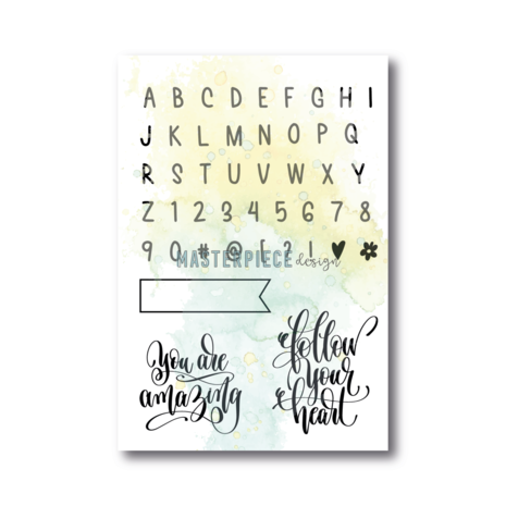 Masterpiece Design Indian Summer 4x6 Inch Clear Stamp Set (MP202072) (OUTLET)