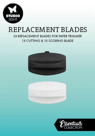 Studio Light Paper Trimmer Replacement Cutting + Scoring Blades (1/1pcs) (SL-TO-PT03) (BASIC) Studio Light Paper Trimmer Replacement Cutting + Scoring Blades (1/1pcs) (SL-TO-PT03) (BASIC)