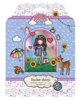 Studio Light Gorjuss Be Kind Sticker Sheets (GOR-BK-STIC16) (OUTLET)