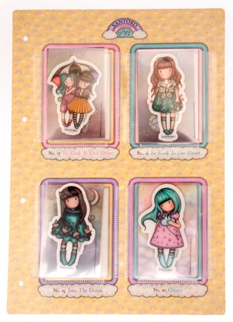 Studio Light Gorjuss Be Kind Pocket Sheets No. 17-20 (GOR-BK-SS05) (OUTLET)