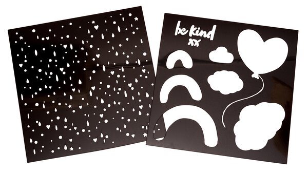 Studio Light Gorjuss Be Kind Mask Stencil Set (2pcs) (GOR-BK-MASK251) (OUTLET)