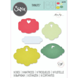 Sizzix Thinlits Die by Olivia Rose Aperture Labels #1 (9pcs) (665702) (DISCONTINUED) Sizzix Thinlits Die by Olivia Rose Aperture Labels #1 (9pcs) (665702) (DISCONTINUED)