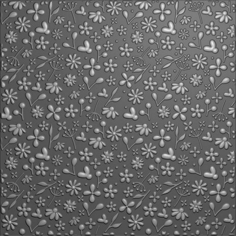 Nellie Snellen 3D Embossing Folder Spring Flowers (EF3D083) (OUTLET)