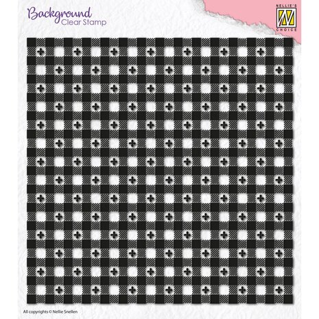Nellie Snellen Background Clear Stamp Clover Squares (NSCS001) (OUTLET) Nellie Snellen Background Clear Stamp Clover Squares (NSCS001) (OUTLET)