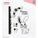 Nellie Snellen Clear Stamp Hoppy Easter (NSCS006) (OUTLET)