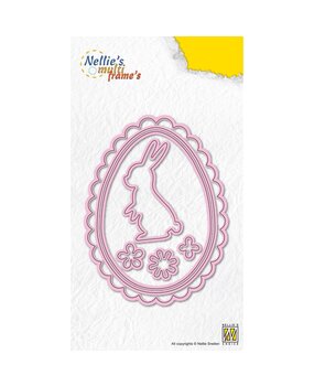 Nellie Snellen Nellie's Multi Frame Dies Easter Bunny Egg (MFD159)