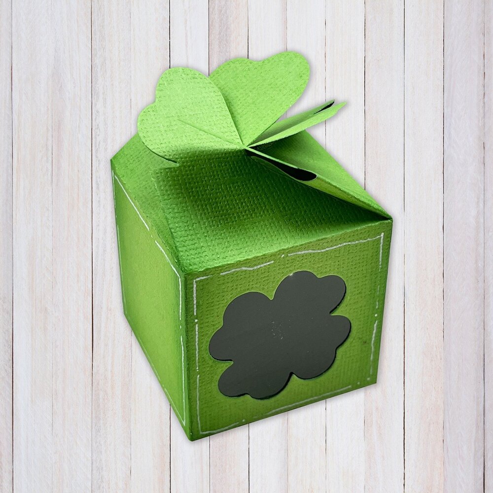 Nellie Snellen Nellie's Multi Frame Dies Wrapping Box Clover (MFD160) (OUTLET)