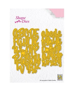 Nellie Snellen Shape Die Alphabet (SD305) (OUTLET)