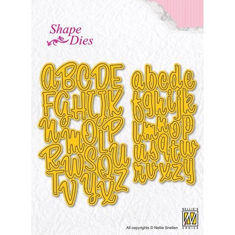 Nellie Snellen Shape Die Alphabet (SD305) (OUTLET)
