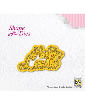 Nellie Snellen Shape Die Hallo Lente (SD310) (OUTLET)