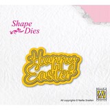 Nellie Snellen Shape Die Happy Easter (SD308) (OUTLET)