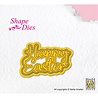 Nellie Snellen Shape Die Happy Easter (SD308) (OUTLET)