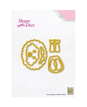 Nellie Snellen Shape Die Sheep (SD307) (OUTLET)