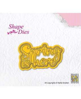 Nellie Snellen Shape Die Spring Is Here (SD311) (OUTLET)