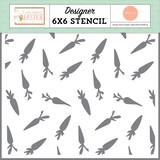 Carta Bella Bunny Treats Stencil (CBHCE351036) (OUTLET)