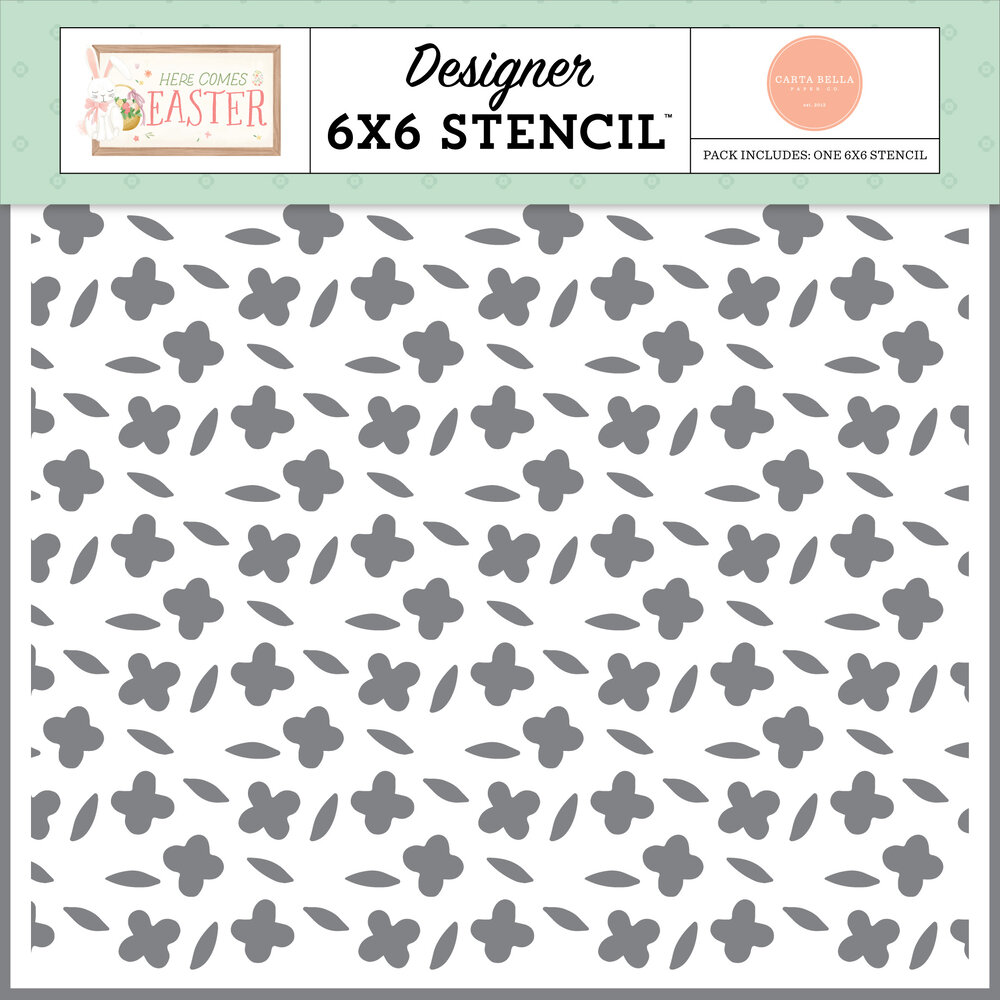 Carta Bella Love Grows Here Stencil (CBHCE351033) (OUTLET) Carta Bella Love Grows Here Stencil (CBHCE351033) (OUTLET)