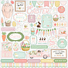 Carta Bella Here Comes Easter 12x12 Inch Element Sticker (CBHCE351014) (OUTLET)