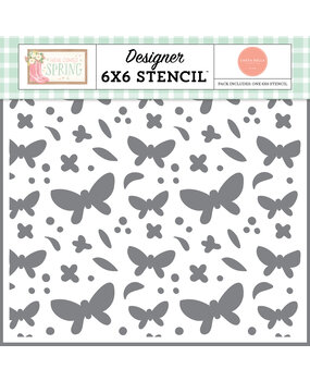 Carta Bella Friendly Butterfly Skies Stencil (CBHCS352034) (OUTLET)