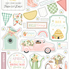 Carta Bella Here Comes Spring Chipboard Accents (CBHCS352021) (OUTLET)