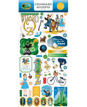 Carta Bella Wizard Of Oz Chipboard Accents (CBWO356021) (OUTLET)