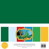 Carta Bella Wizard Of Oz 12x12 Inch Coordinating Solids Paper Pack (CBWO356015) (OUTLET)