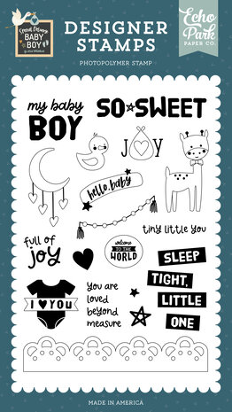Echo Park Full Of Joy Clear Stamps (SDB353047) (DISCONTINUED) Echo Park Full Of Joy Clear Stamps (SDB353047) (DISCONTINUED)
