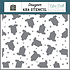 Cute Little Outfit Stencil (SDB353034) (OUTLET)