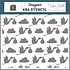 Stork Delivery Day Stencil (SDB353033) (DISCONTINUED) Stork Delivery Day Stencil (SDB353033) (DISCONTINUED)