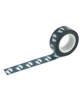 Echo Park Washi Tape Sweet Boy Footprints (SDB353026) (DISCONTINUED)
