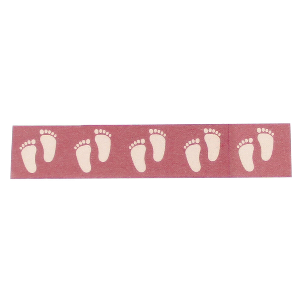 Echo Park Washi Tape Sweet Girl Footprints (SDG354026) (DISCONTINUED)
