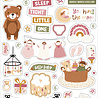 Echo Park Special Delivery Baby Girl Chipboard Accents (SDG354021) (DISCONTINUED)