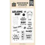 Echo Park Baby Blocks Clear Stamps (SDY355045) (OUTLET)
