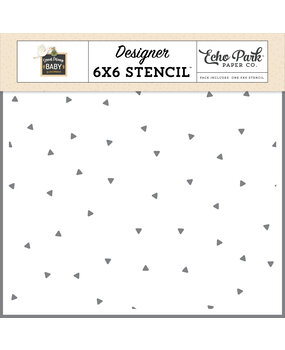 Echo Park Tiny Triangles Stencil (SDY355034) (OUTLET)