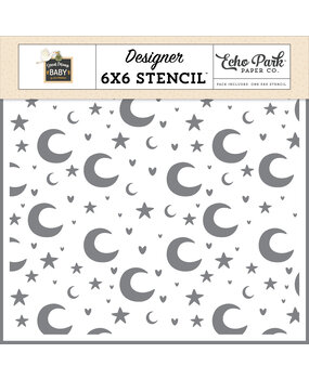 Echo Park My Moon And Stars Stencil (SDY355033) (OUTLET)