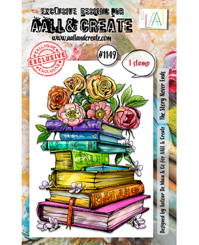 Aall and Create Stamp Set A7 The Story Never Ends (AALL-TP-1149)